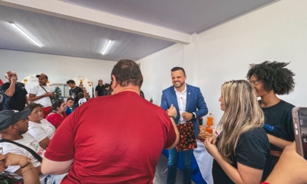 LUCAS NEVES ENTREGA ALA REFORMADA DA APAS EM LAGES