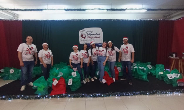 Natal do Novo 2025 promove acolhimento e solidariedade às crianças atendidas pelo Instituto Paternidade Responsável
