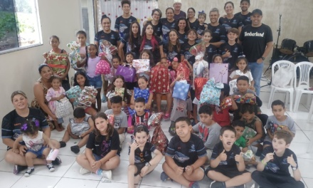 Natal Solidário da Associação Lageana de Natação beneficia crianças da região do Novo Milênio