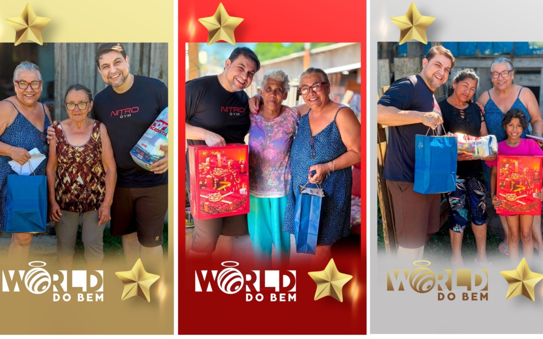 Empresário Rodrigo Rossete promove mais uma edição do Projeto World do Bem em Lages