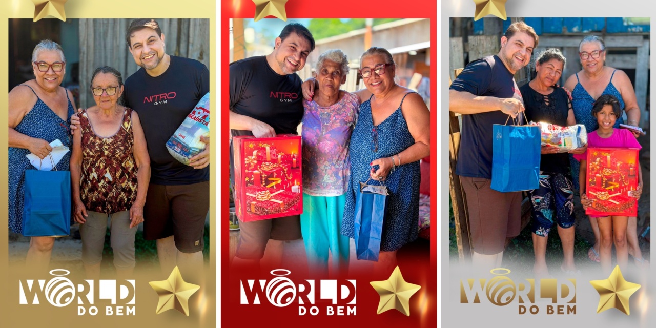 Empresário Rodrigo Rossete promove mais uma edição do Projeto World do Bem em Lages