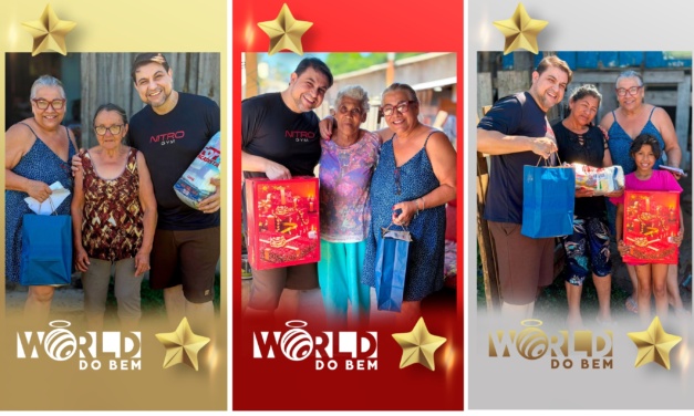 Empresário Rodrigo Rossete promove mais uma edição do Projeto World do Bem em Lages