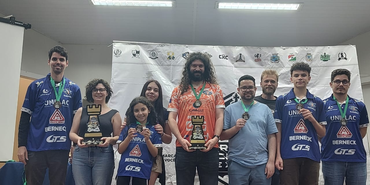 Xadrez de Lages mantém sequência vitoriosa e inicia preparação para o Brasileiro