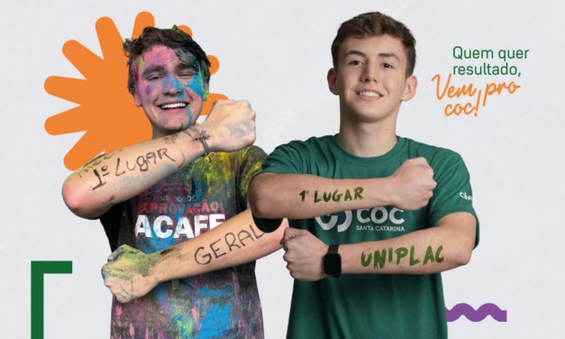 Colégio COC Lages lidera em aprovações em Santa Catarina