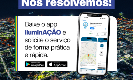 Iluminação pública: Lages usa aplicativo de forma rápida e eficiente para atender cidadãos