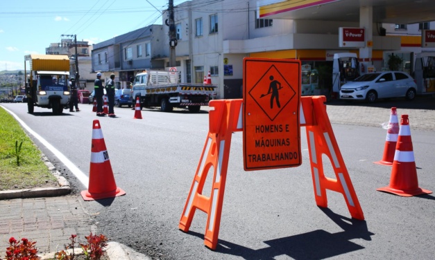 Seplam inicia nova sinalização na avenida Presidente Vargas e Diretran aumenta alerta contra excesso de velocidade