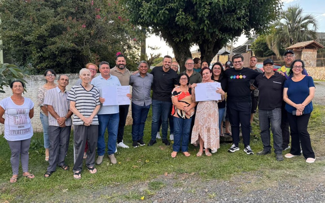 Lucas Neves garante novas obras de pavimentação em Lages