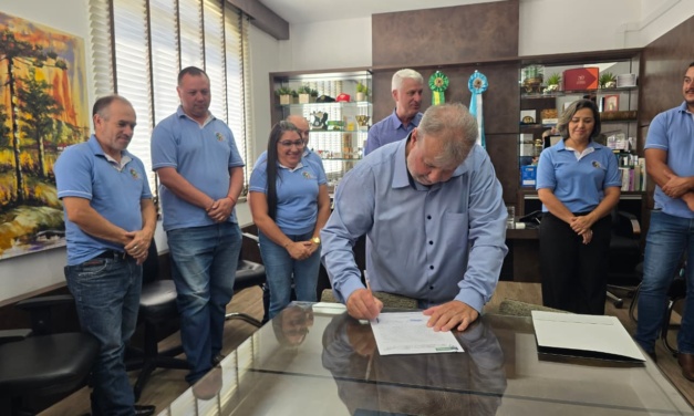 Vereador Luiz Carlos de Oliveira assume interinamente a Prefeitura de Otacílio Costa