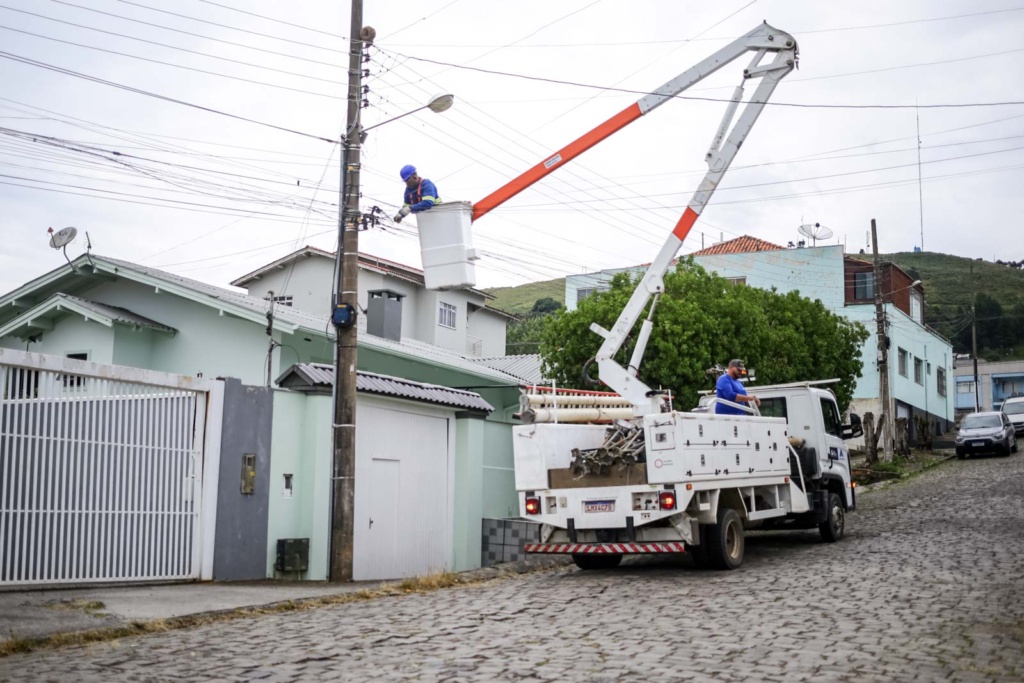 Santa Rita Sc Bairro Santa Rita recebe 140 novos pontos de LED e inicia revolução na ...