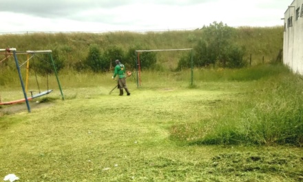 Com calor intenso, Prefeitura reforça limpeza e roçadas em diversos bairros