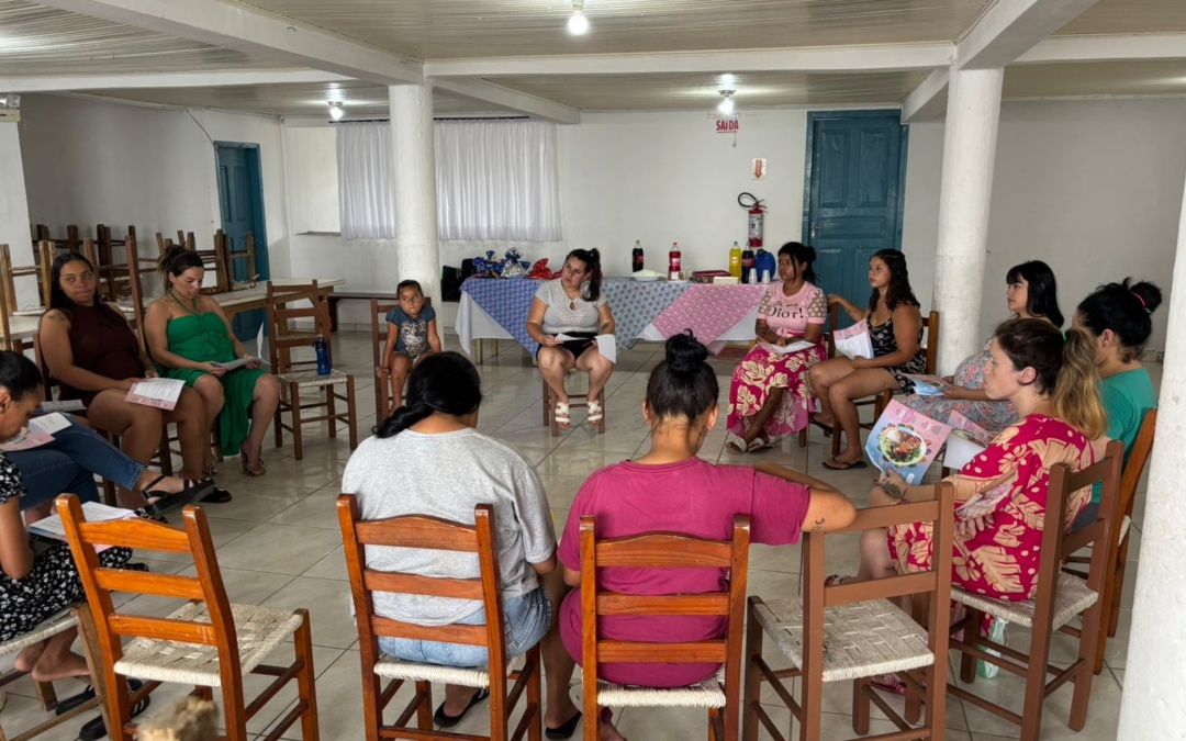 Cuidado e informação marcam encontro do Grupo de Gestantes da Unidade Básica de Saúde da Habitação