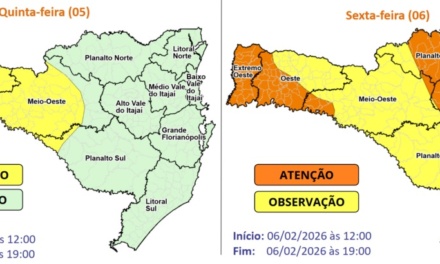 Defesa Civil de Lages monitora condições climáticas devido aos avisos de calor intenso para os próximos dias