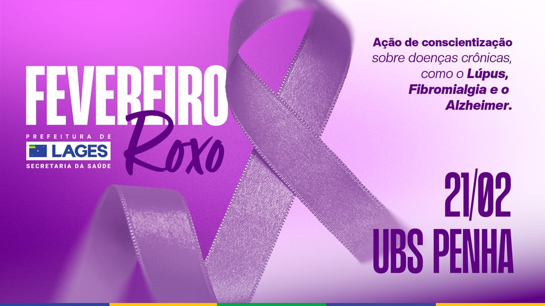 Fevereiro Roxo: Lages promove palestra e atendimento em apoio a pacientes com fibromialgia