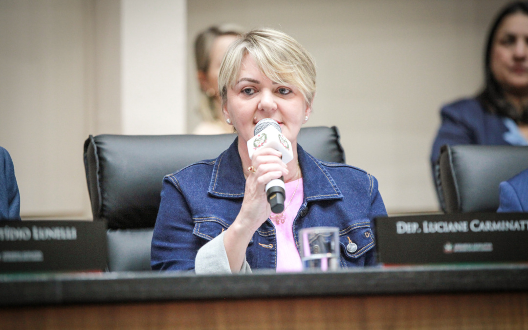 Deputada Luciane Carminatti questiona governo de SC por travar R$ 11 milhões do Programa de Incentivo à Cultura