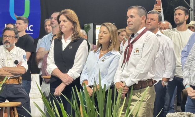 ACIL integra comitiva que apresenta nova rota aérea da GOL durante o Rodeio Crioulo Internacional de Vacaria