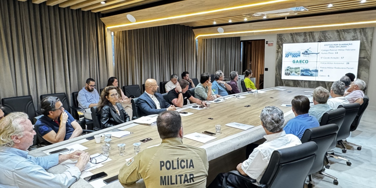 Segurança pública esteve em pauta na reunião da diretoria da ACIL