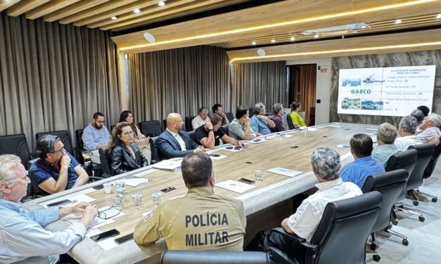 Segurança pública esteve em pauta na reunião da diretoria da ACIL