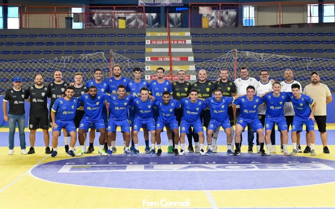 Lages Futsal inicia temporada 2026 com reapresentação e primeiro treino