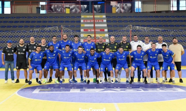 Lages Futsal inicia temporada 2026 com reapresentação e primeiro treino