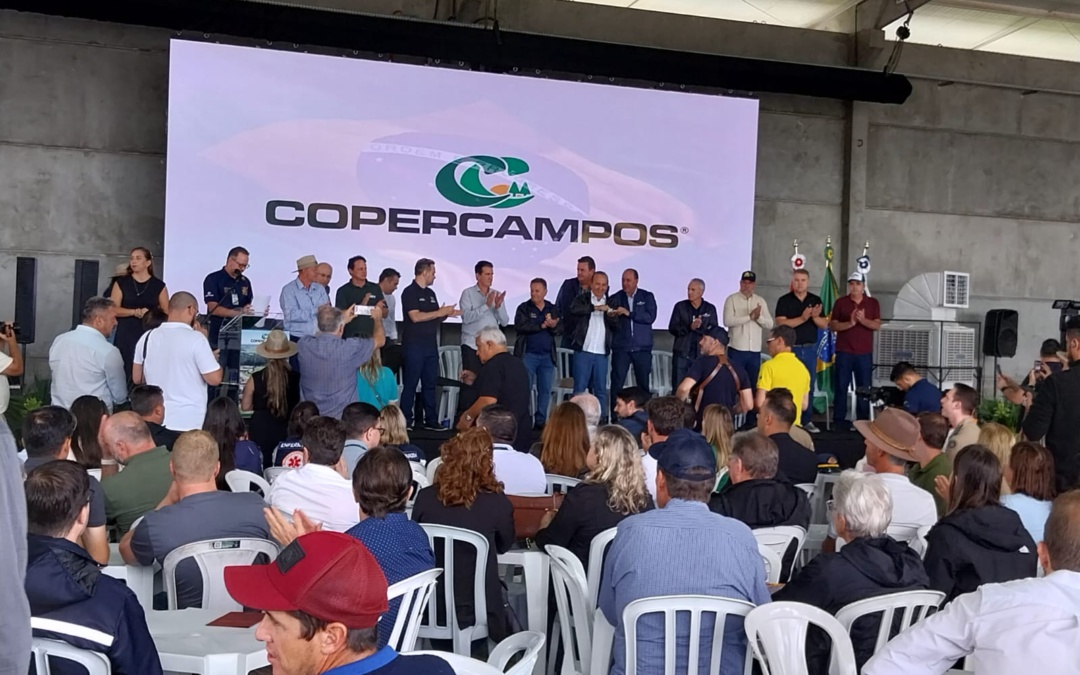 Lages marca presença no 30º Show Tecnológico Copercampos em Campos Novos
