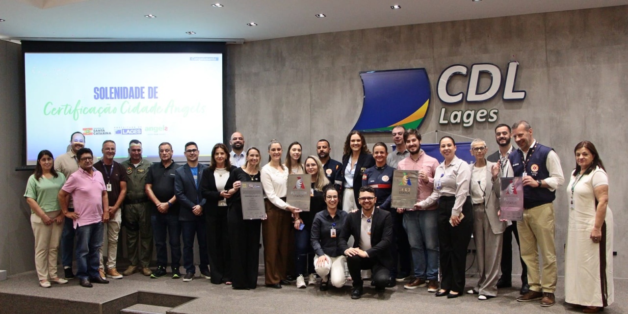 Lages recebe certificação internacional Cidade Angels pela excelência no atendimento a pessoas vítimas de AVC
