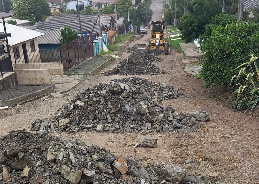 Prefeitura de Lages já revestiu 640 quilômetros de ruas não pavimentadas no perímetro urbano