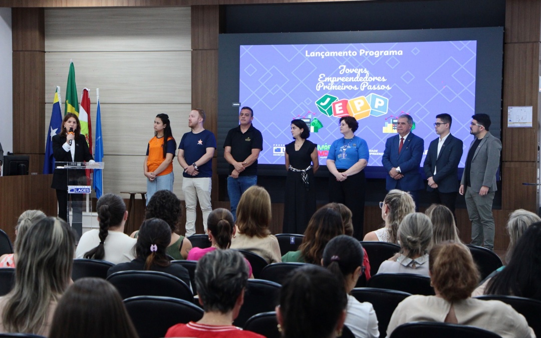 Programa Jovens Empreendedores Primeiros Passos é lançado em Lages