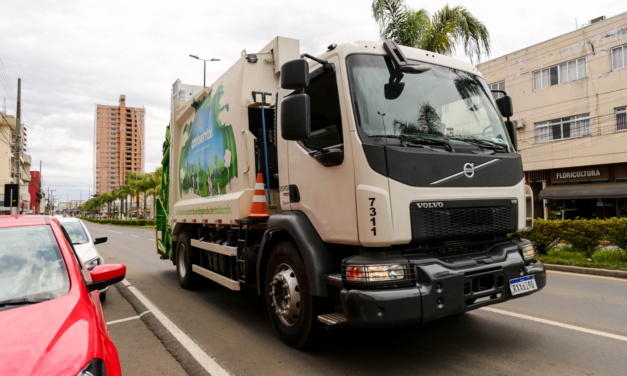 Semasa informa alteração nos horários para a coleta de resíduos domiciliares a partir de março