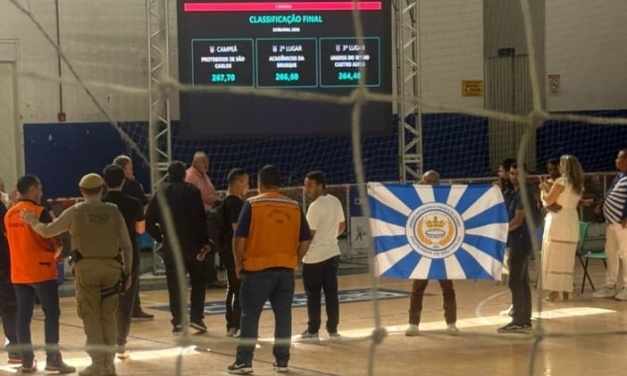 Protegidos de São Carlos Campeã do Carnaval 2026 de Lages