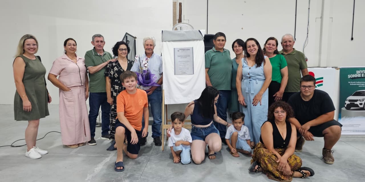 Palmeira: Cancha de Arremates recém inaugurada homenageia o engenheiro Tarcísio Barbosa de Souza (in memoriam)