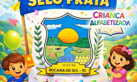 BOCAINA DO SUL CONQUISTA SELO PRATA DO MEC PELO COMPROMISSO COM A ALFABETIZAÇÃO