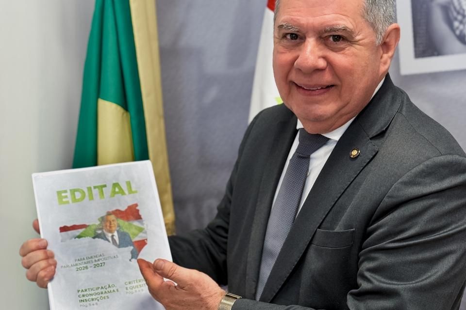 Edital de Emendas Participativas do deputado Mário Motta antecipa prazo de inscrições para 2026 e reforça compromisso com transparência