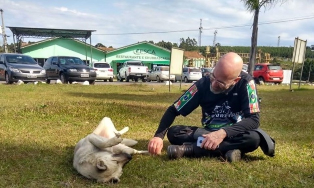 Motociclistas promovem 1ª Mateada Solidária para arrecadar ração para animais em lares temporários