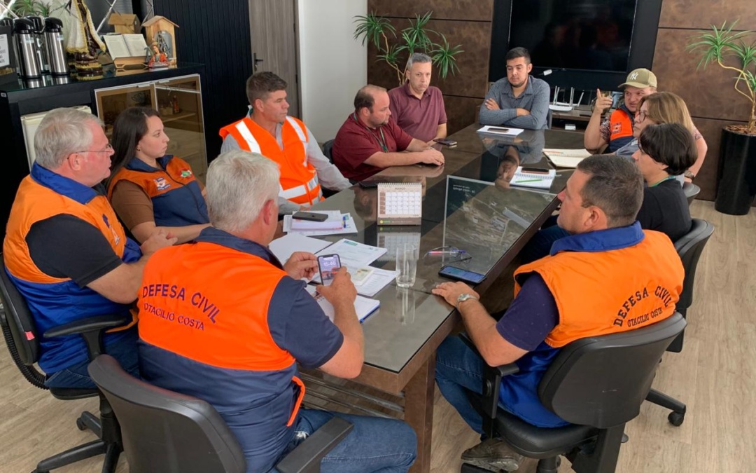 Otacílio Costa participa do 2º Exercício Geral de Gestão de Desastres neste domingo, 1º  de março