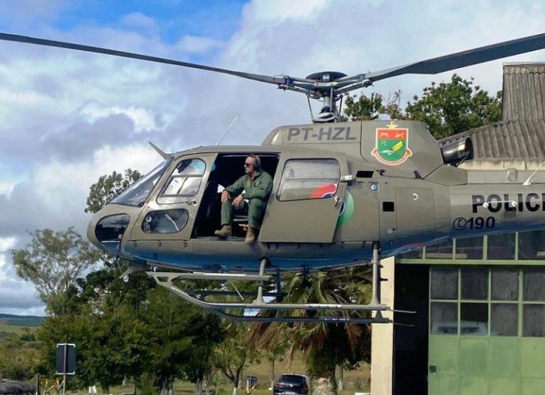 Águia 04 volta a voar na Serra