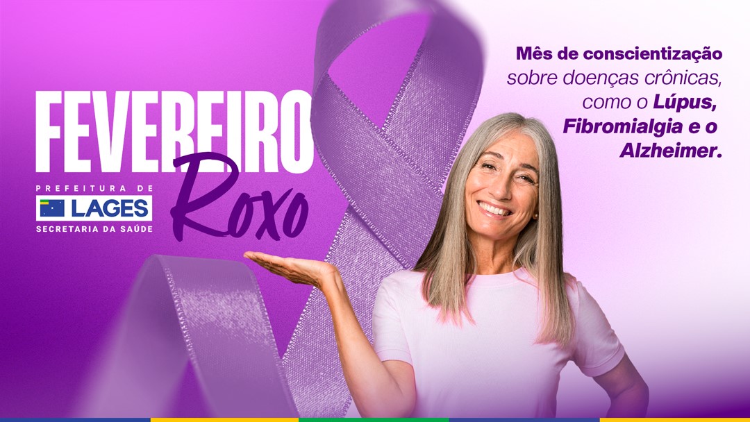 Fevereiro Roxo chama a atenção para doenças invisíveis que impactam milhares de vidas