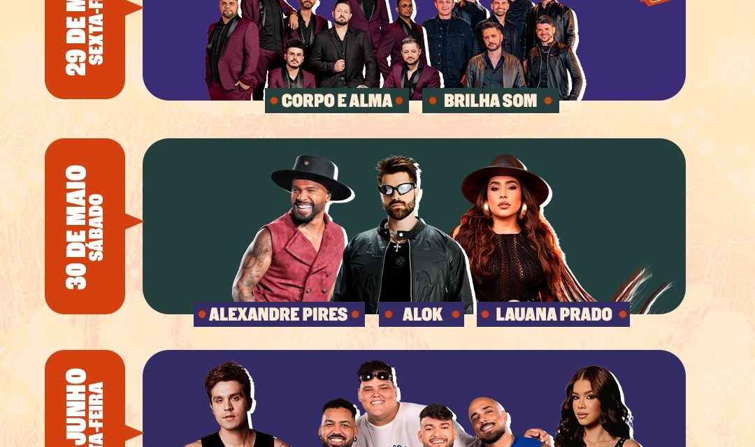 Confira a programação completa da 36ª Festa Nacional do Pinhão