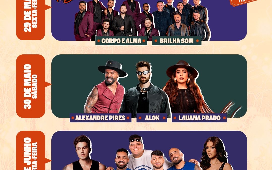 Confira a programação completa da 36ª Festa Nacional do Pinhão