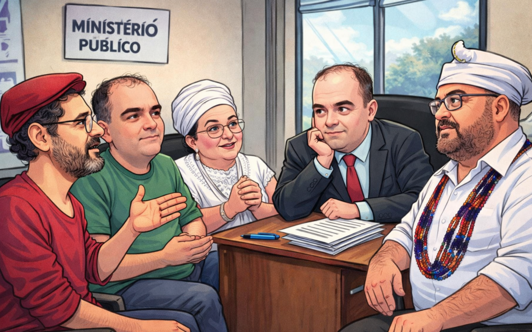 Mobilização contra a Intolerância Religiosa: lideranças do Axé buscam apoio do Ministério Público