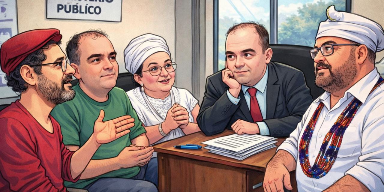 Mobilização contra a Intolerância Religiosa: lideranças do Axé buscam apoio do Ministério Público