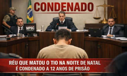 Réu denunciado pelo MPSC por matar o tio na noite de Natal em Correia Pinto é condenado a 12 anos de prisão