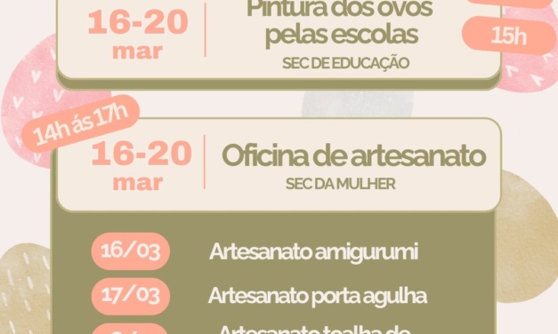 Doce Páscoa 2026 terá programação cultural, oficinas e decoração especial em Lages