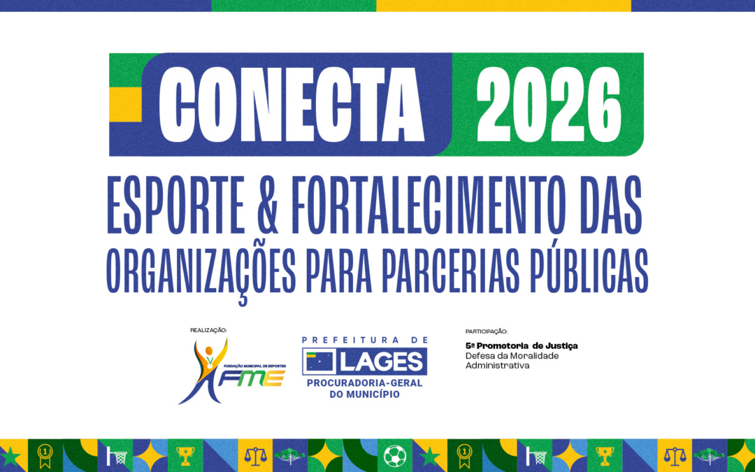 Evento Conecta 2026 pretende prestar orientações a organizações sobre acesso a editais de incentivo financeiro ao esporte