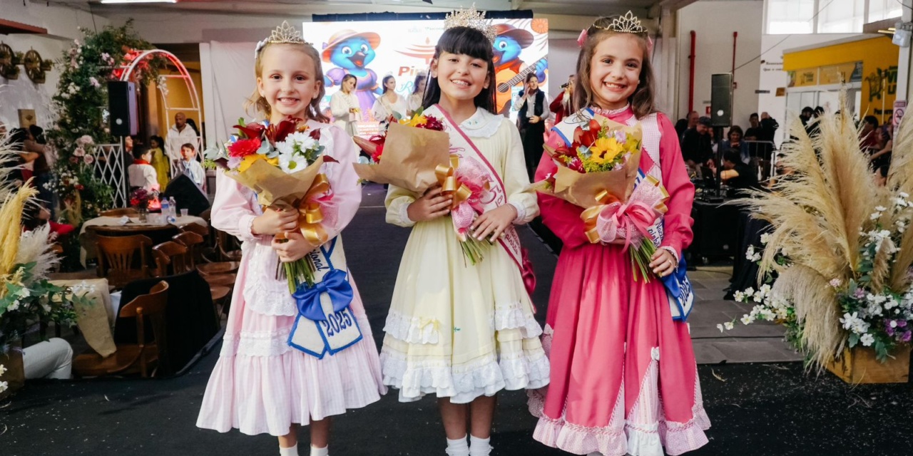 Inscrições abertas para a Realeza Mirim da 36ª Festa Nacional do Pinhão