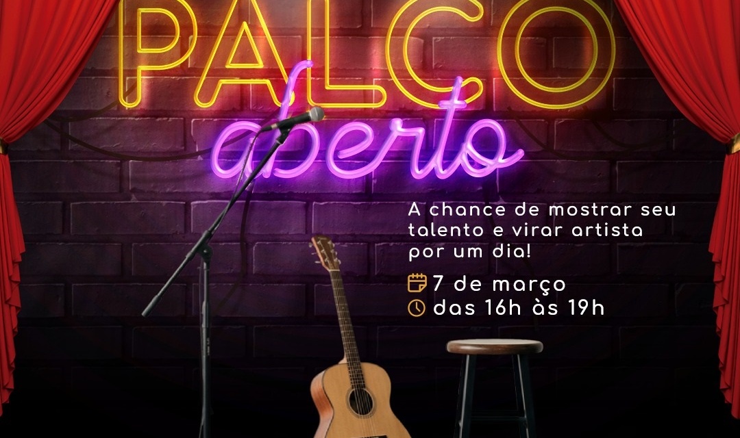 Lages ganha novo espaço para artistas com estreia do Palco Aberto no Mercado Público de Lages