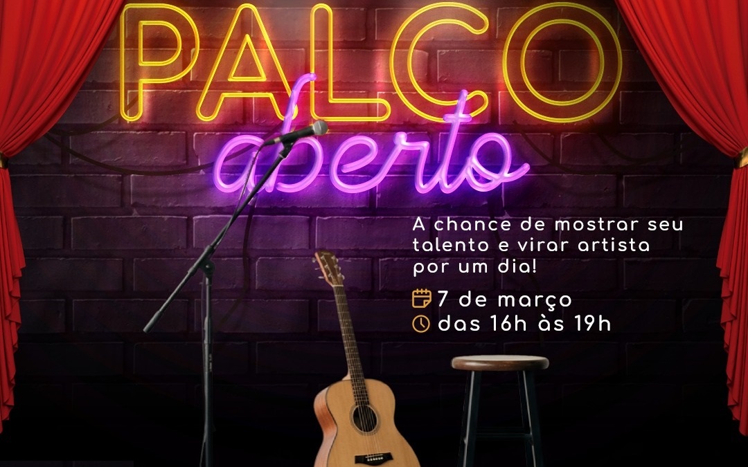 Lages ganha novo espaço para artistas com estreia do Palco Aberto no Mercado Público de Lages