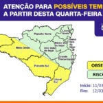 Prefeitura de Lages monitora condições climáticas dos próximos dias