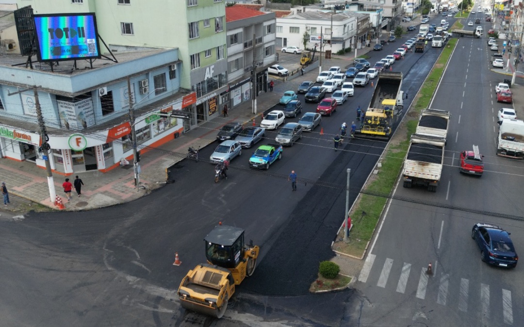 Recapeamento da avenida Presidente Vargas é concluído e marca avanço na mobilidade urbana de Lages