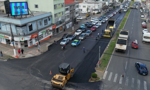 Recapeamento da avenida Presidente Vargas é concluído e marca avanço na mobilidade urbana de Lages