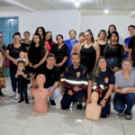 Samu orienta gestantes sobre primeiros-socorros a recém-nascidos em encontro na Unidade Básica de Saúde do bairro Habitação